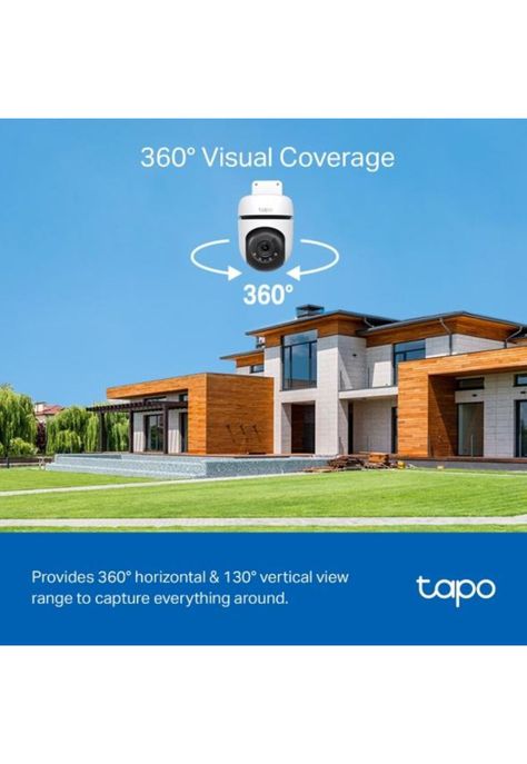 Camara Inteligente Wi-Fi 360° Tapo C510W-4