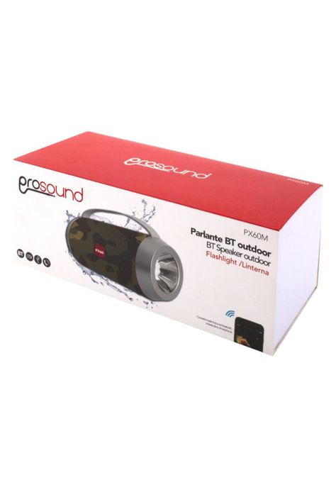 BAZOOKA BLUETOOH  MIMETIZADA C/LUZ  PROSOUND-4