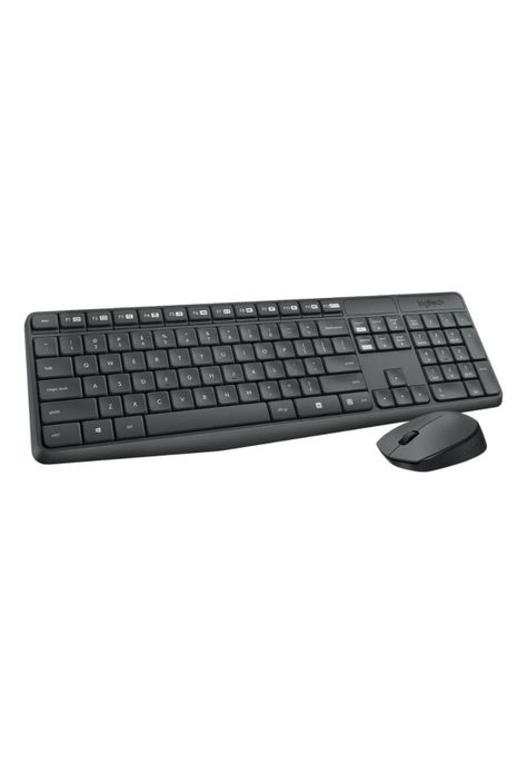 Kit De Teclado Y Mouse Inalámbrico Logitech Mk235 Español-1