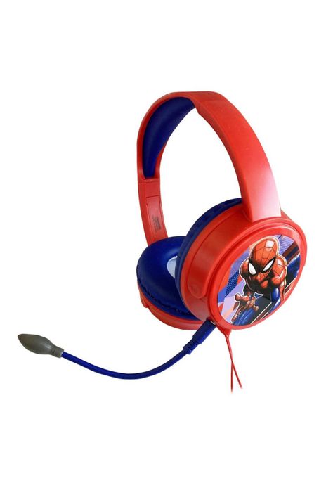 AUDÍFONO CON MICRÓFONO PARA CHAT SPIDERMAN-0