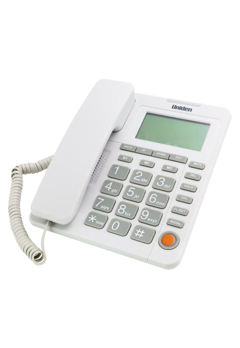 TELEFONO SOBREMESA M.LIBRES C/ID UNIDEN BLANCO 7408-5