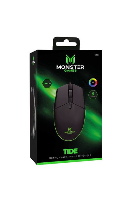 Mouse Gamer con 5 Botones - DPI Ajustable Tide M1041-0