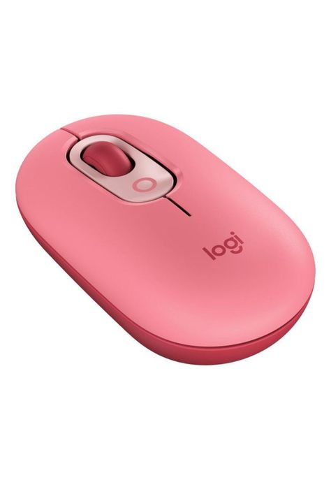910-006551 Mouse Logitech Pop With Emoji Rojo-1