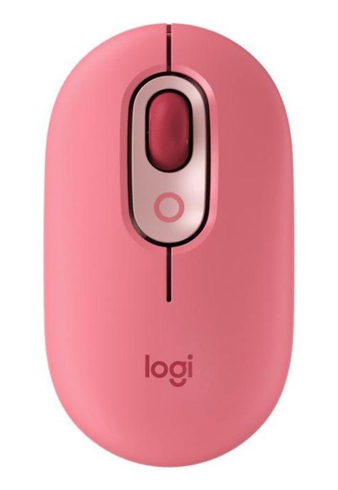 910-006551 Mouse Logitech Pop With Emoji Rojo-2