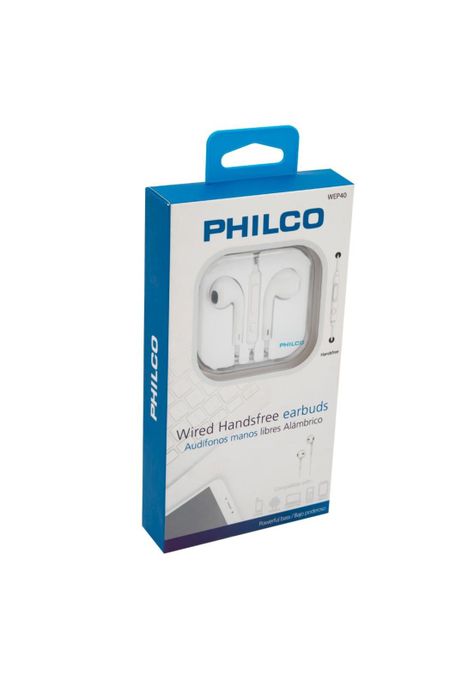 AUDIFONO PHILCO D40 MANOS LIBRES BLANCO-2