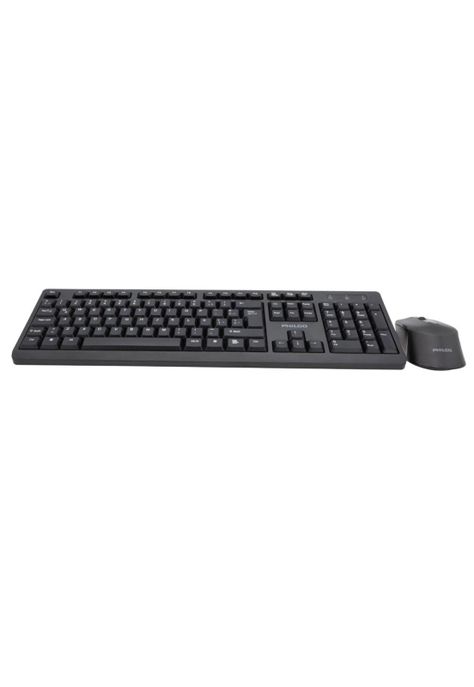 COMBO INALÁMBRICO MOUSE + TECLADO 6354K NEGRO-3