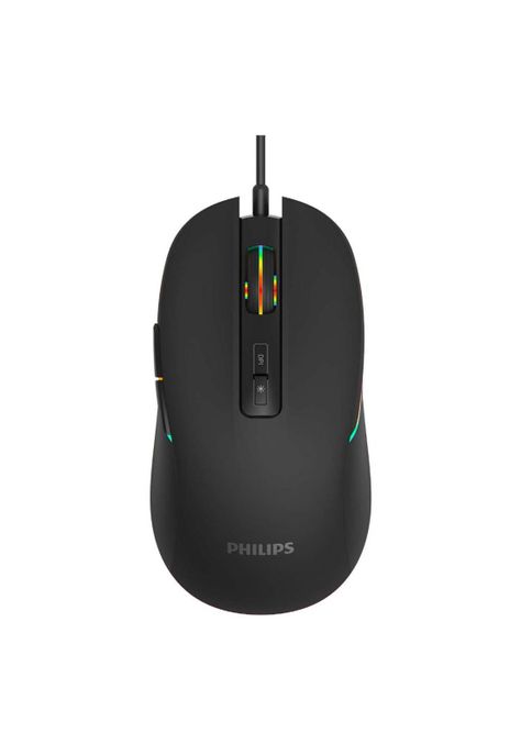 MOUSE GAMER ALAMBRICO PHILIPS 7 BOTONES SPK9414-1