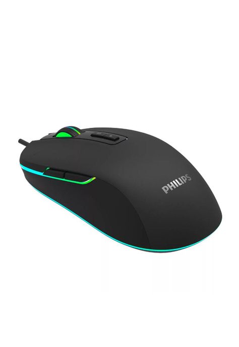 MOUSE GAMER ALAMBRICO PHILIPS 7 BOTONES SPK9414-2