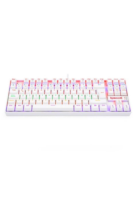 K552W-KR-SP TECLADO KUMARA RAINBOW WHITE SWITCH ROJO SP-2