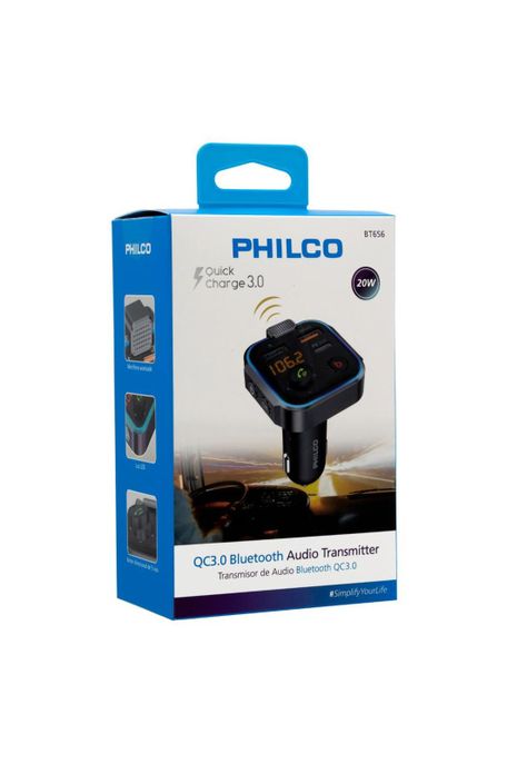 Transmisor Fm Bt Qc3.0+pd Philco-0