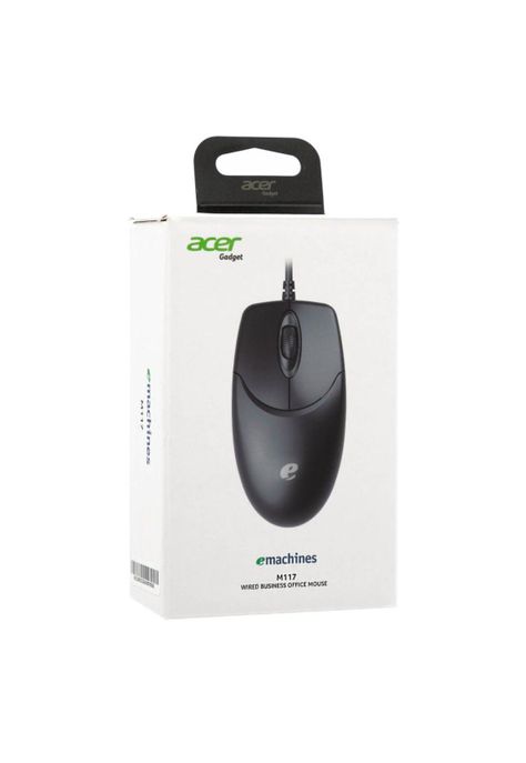 Mouse Alámbrico Acer Blanco-4