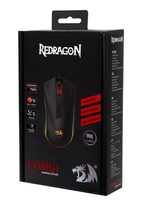 Mouse Gamer Rgb Cobra M711-4
