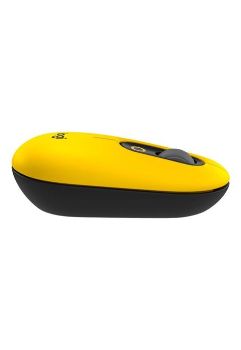 910-006549 Mouse Logitech Pop With Emoji Amarillo-1