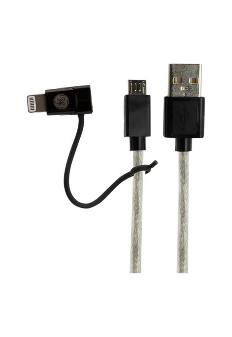 CABLE 2 EN 1 MICO USB C/ ADAPTADOR LIGHTNING GE 0,90 MTS-1