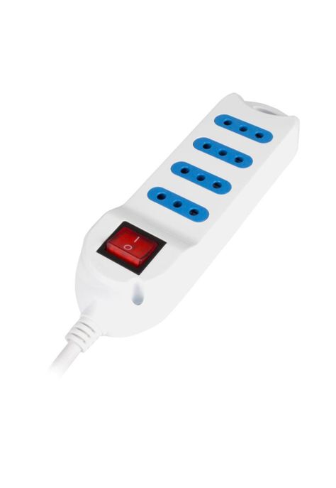 EXTENSION XT30 4 POS COLOR BLANCO-1