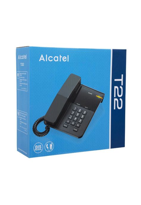 TELEFONO SOBREMESA T22 NEGRO ALCATEL-3