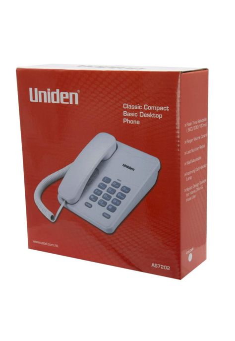 TELEFONO AS-7202 SOBREMESA UNIDEN BLANCO-1