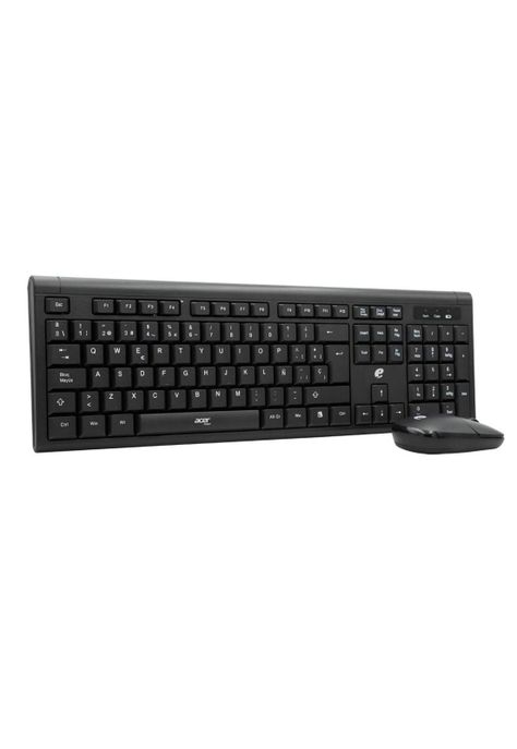 EKW111 SP COMBO TECLADO INALAMBRICO + MOUSE NEGROS ACER-1