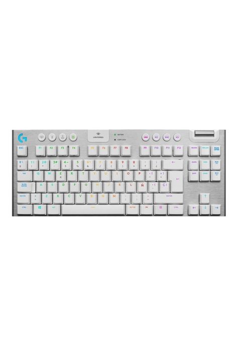 920-009660 Keyboard Gaming G915 Tkl White-0