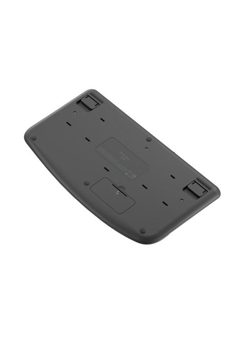 Teclado Inalámbrico Ergonómico Logitech Wave Keys Grafito-1