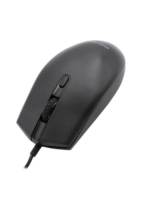MOUSE ALÁMBRICO SPK7204 NEGRO PHILCO PRO-4