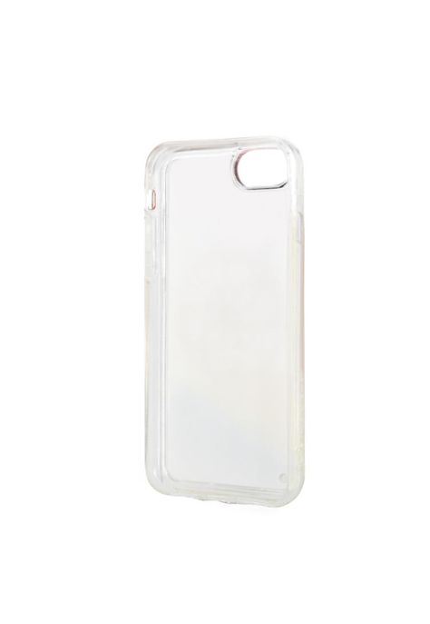 CARCASA GUESS P/IPHONE 7/8 TRANSP. DORADA GUHCI8LGIRGP-0