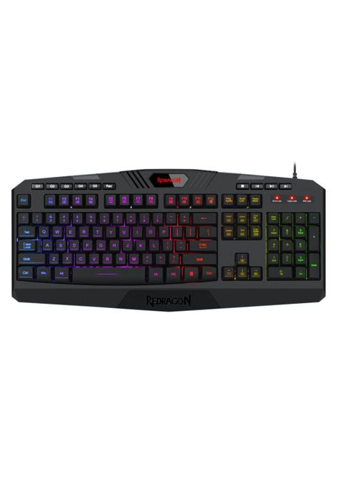 K503A-RGB-SP TECLADO GAMER ALAMBRICO MEMBRANA HARPE SP-1