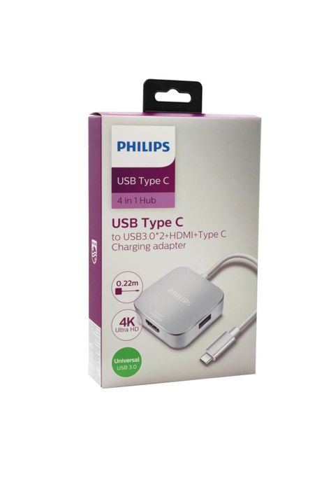 DLK2310C/94 HUB USB-C 4 EN 1 PHILIPS-2