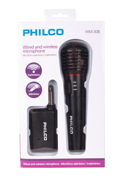 Micrófono Alambrico / Inalambrico Vhf / Fm-3