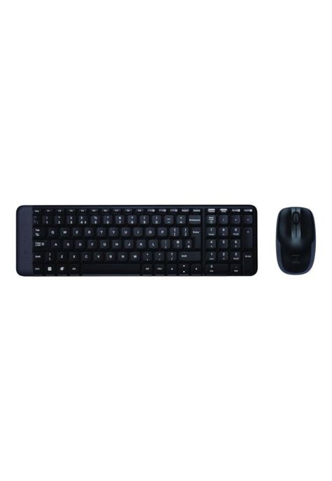 Kit De Teclado Y Mouse Inalámbrico Logitech Mk220 Español-0