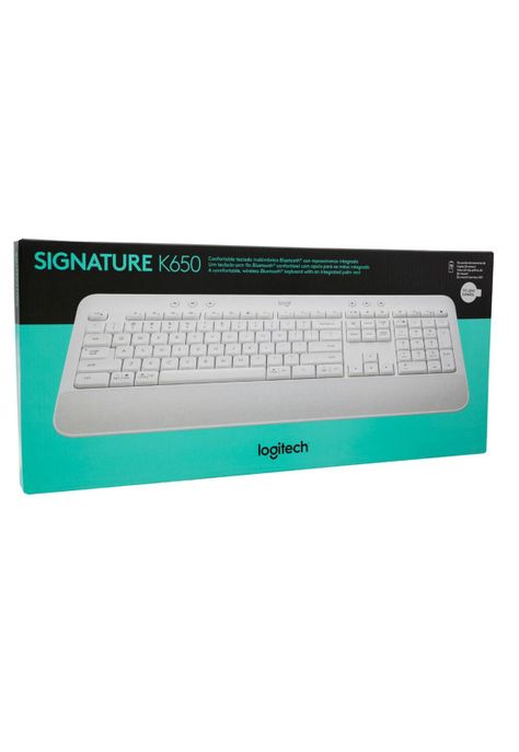 920-010964 TECLADO K650 WIRELESSBLANCO ESPAÑOL-4