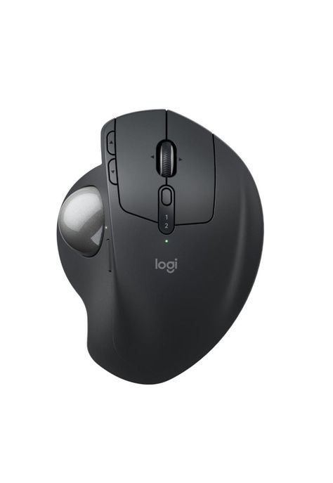 Mouse Trackball MX Ergo Inalámbrico, Color Grafito-0