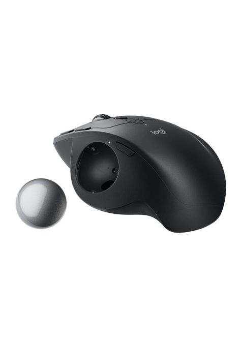 Mouse Trackball MX Ergo Inalámbrico, Color Grafito-4