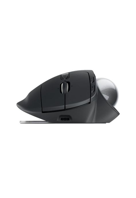 Mouse Trackball MX Ergo Inalámbrico, Color Grafito-5