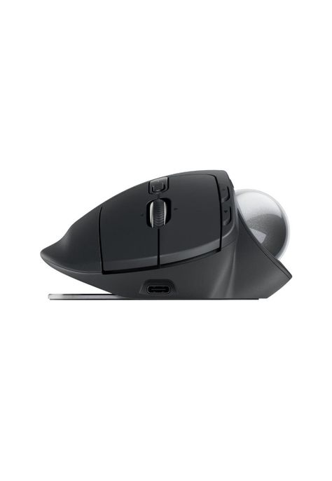 Mouse Trackball MX Ergo Inalámbrico, Color Grafito-6