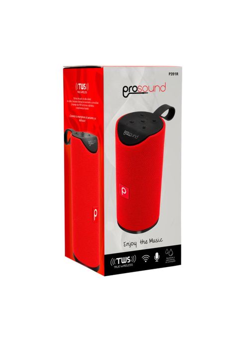 PARLANTE BT P391 PROSOUND ROJO-2