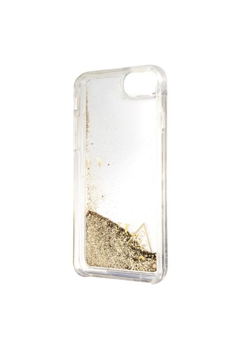 CARCASA GUESS P/IPHONE 7/8 TRANS/GLITTER 2RADA GUHCI8GLUFLGO-2