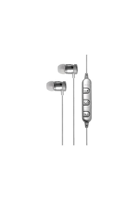 Audífonos Bluetooth In-Ear Metallic Silver (BB487)-0