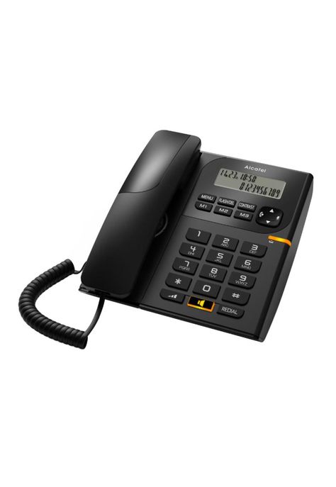 TELEFONO MANOS LIBRES T58 NEGRO ALCATEL-0