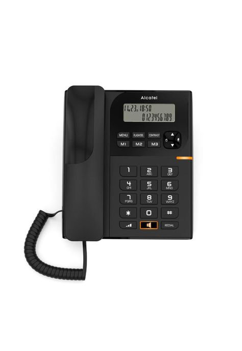 TELEFONO MANOS LIBRES T58 NEGRO ALCATEL-1