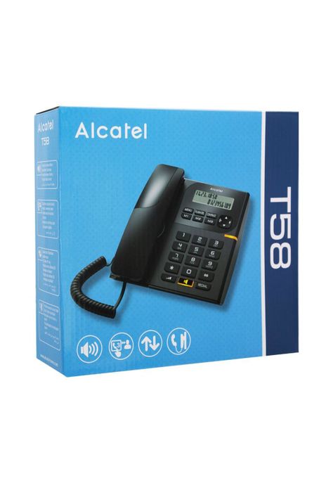 TELEFONO MANOS LIBRES T58 NEGRO ALCATEL-3