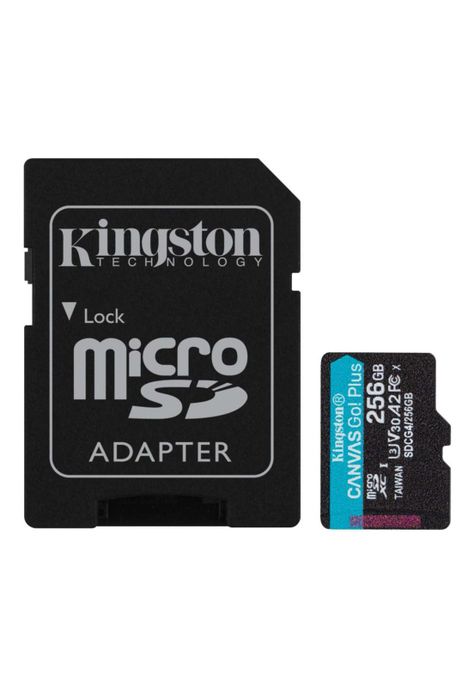 Tarjeta microSD Kingston Canvas Go! Plus 256GB-1