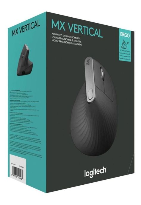 Mouse Vertical Inalámbrico Recargable Logitech Mx Vertical-3