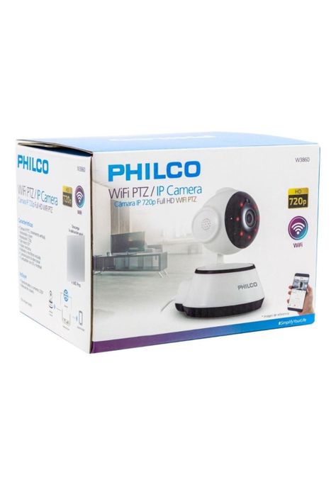 Camara Ip 720p Wifi Ptz Philco W3860-4