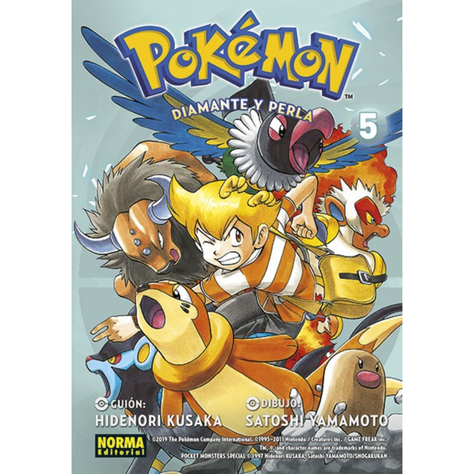 POKÉMON 21 DIAMANTE Y PERLA 5 NORMA EDITORIAL-0