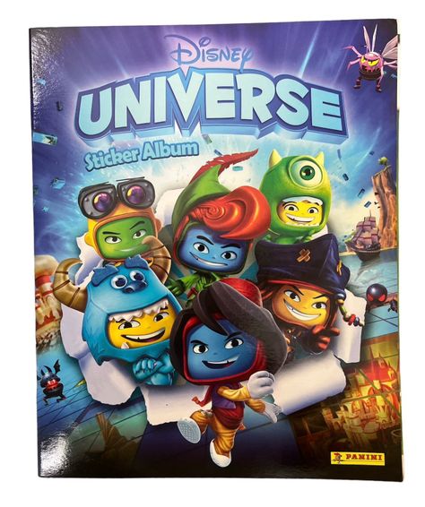 ÁLBUM TAPA BLANDA DISNEY UNIVERSE + 50 SOBRES-0