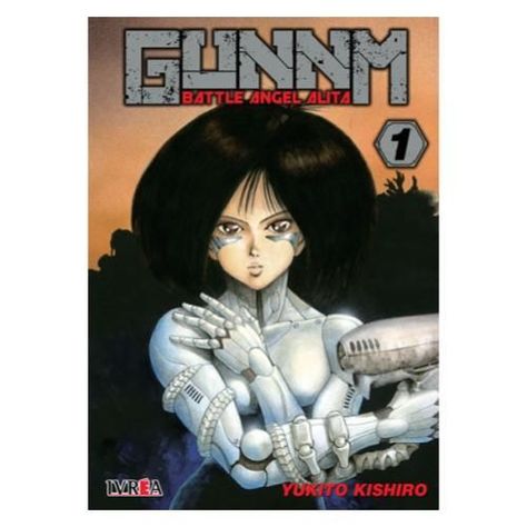 GUNNM BATTLE ANGEL ALITA  VOL . 01- IVREA  ARGENTINA-1