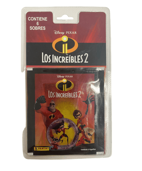 BLISTER LOS INCREIBLES 2 (6 SOBRES EN TOTAL)-0