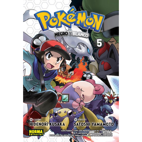POKÉMON 30 NEGRO Y BLANCO 5-NORMA EDITORIAL-0