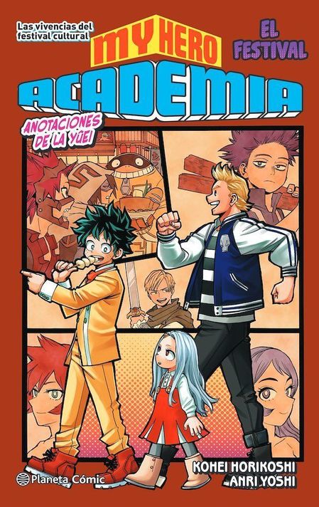 MY HERO ACADEMIA - ANOTACIONESDE LA YUEI VOL IV-1